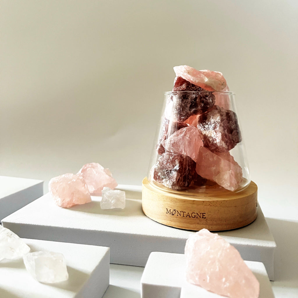 魅力處方|粉水晶X草莓晶