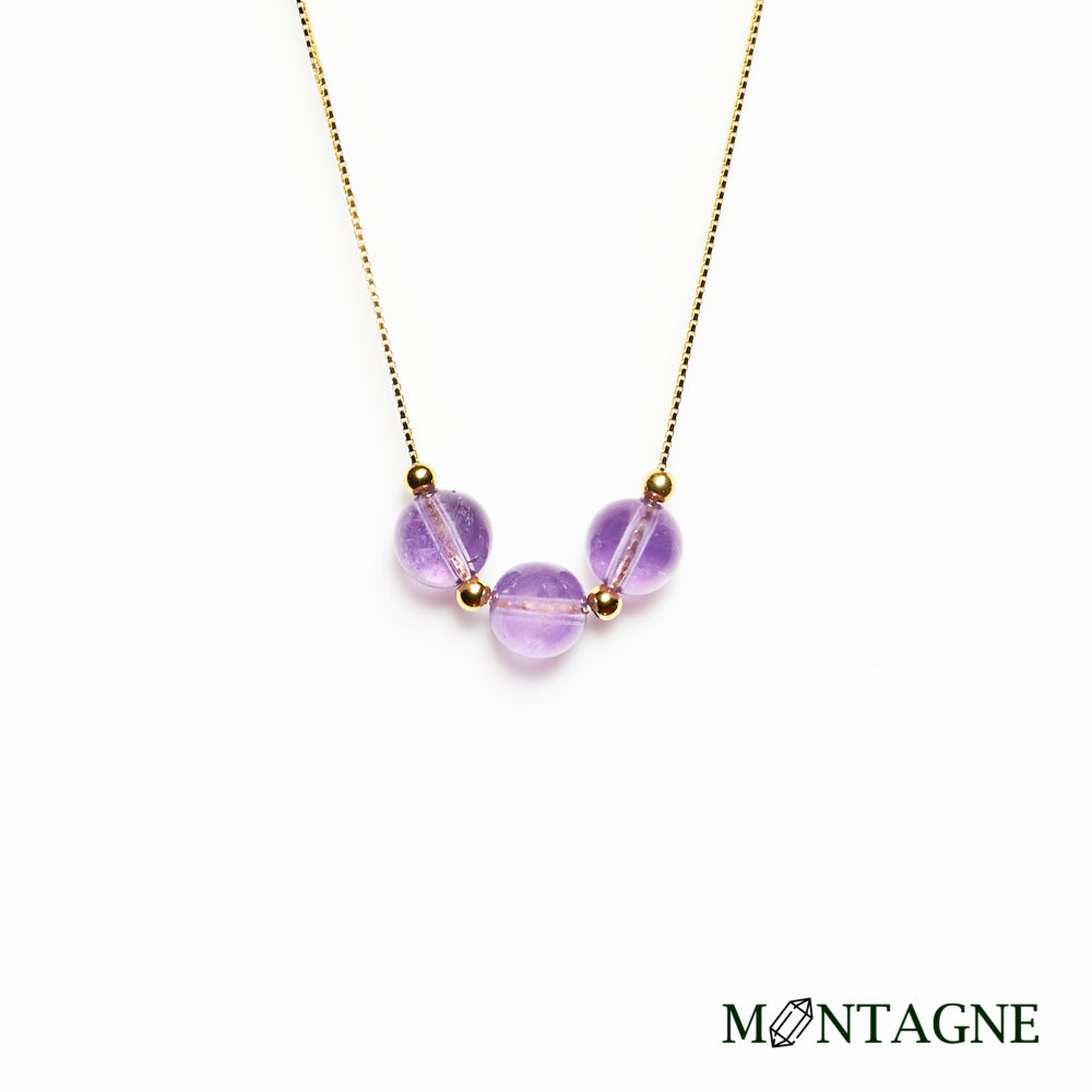 基本款|紫水晶項鍊|權力X守護