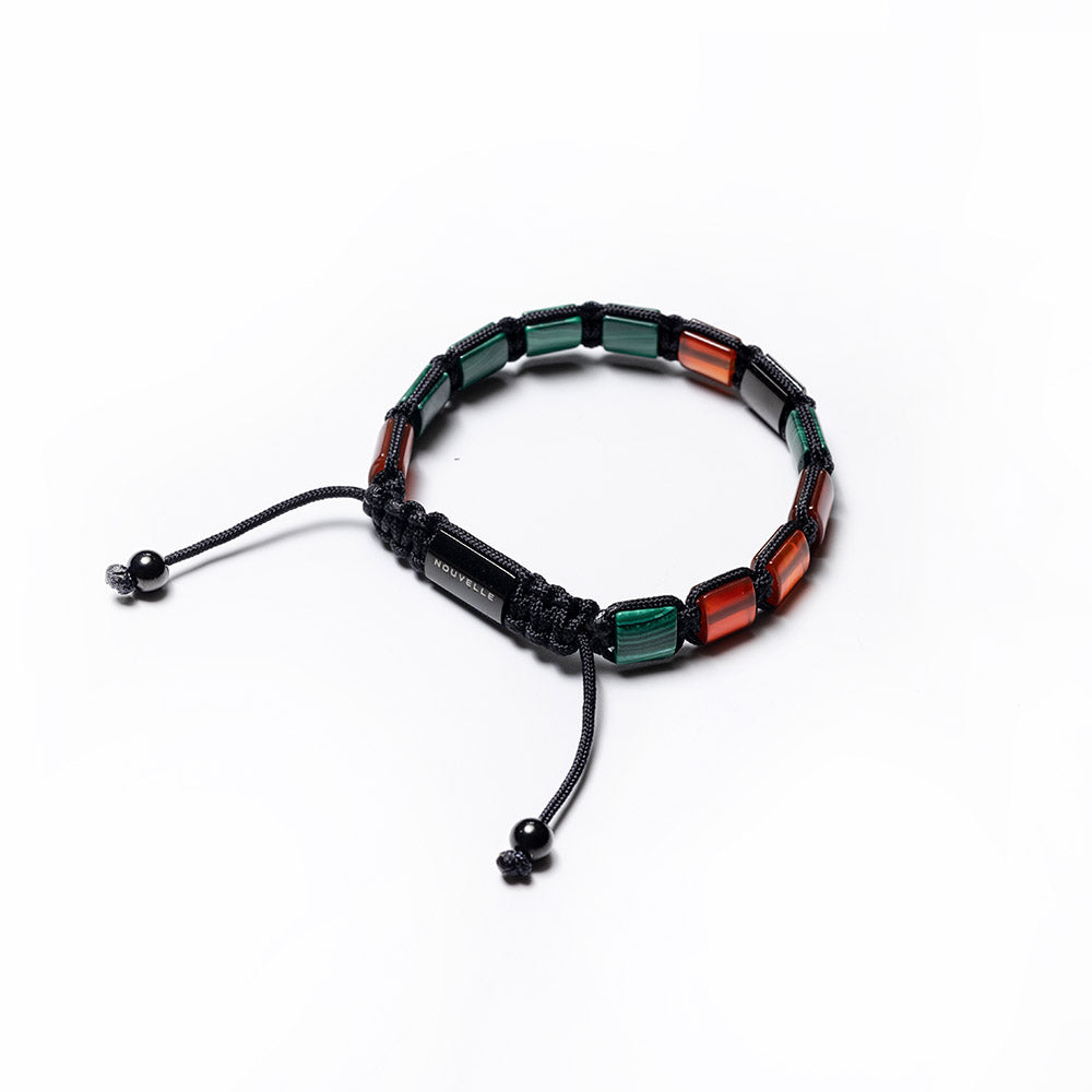 Nouvelle|Marley|孔雀石。紅瑪瑙