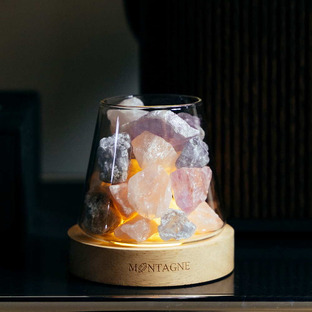 守護。珍愛|水晶擴香|紫水晶 × 粉水晶 x 藍水晶