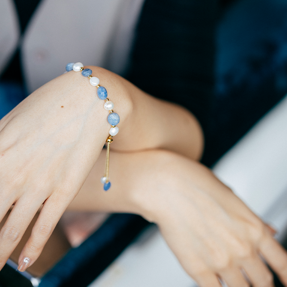 【絕版品】Pearl|藍東菱玉手鍊 單購