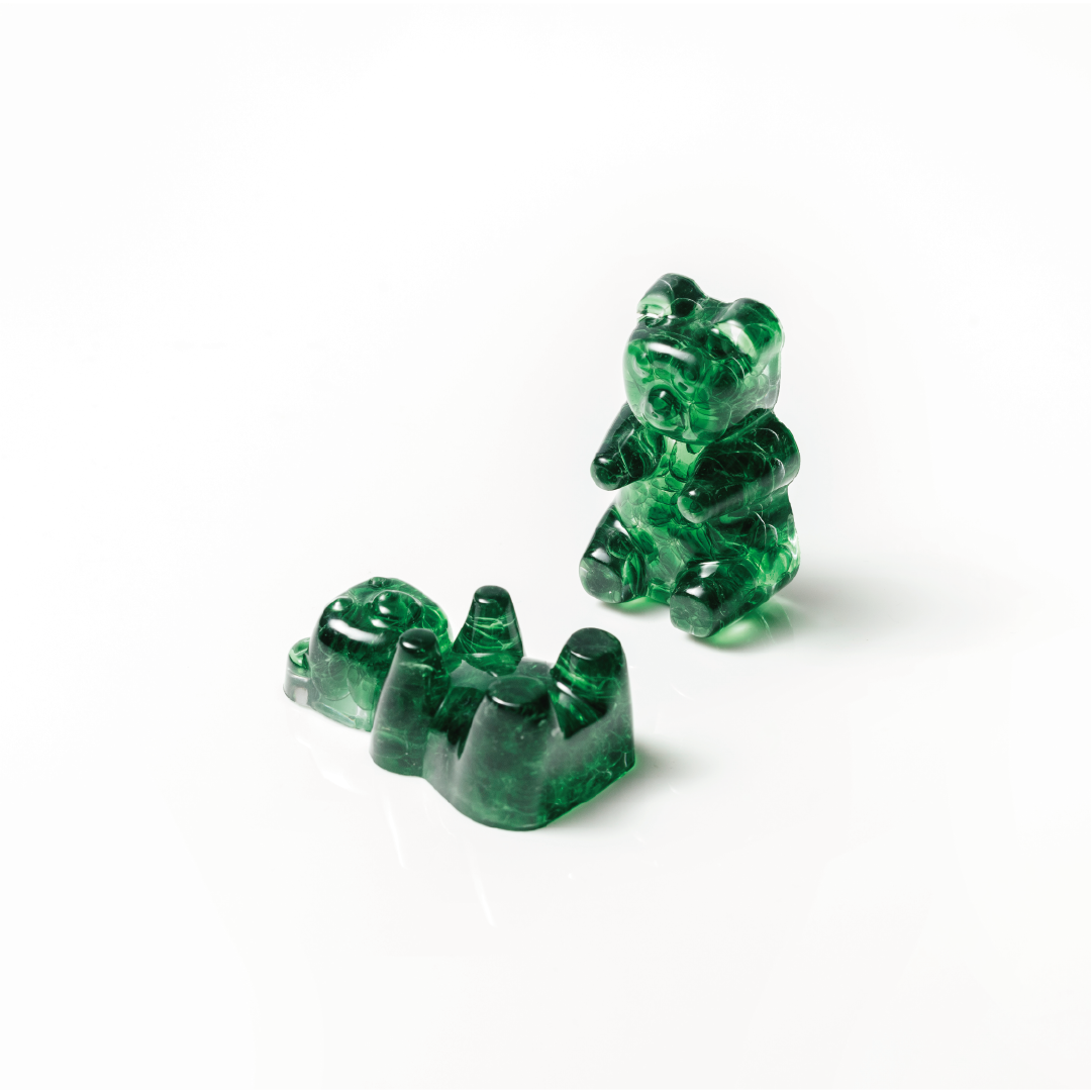 Gummy bear|綠東陵|公仔。紙鎮