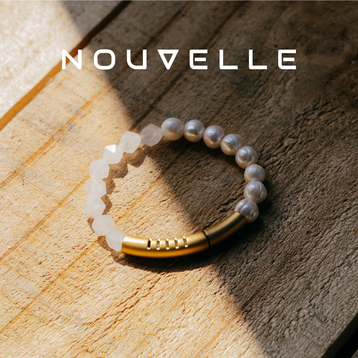 Nouvelle|MagAroma|粉水晶。天然珍珠