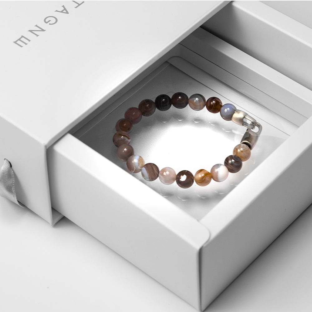 Nouvelle｜BULLION｜虎眼石戒指（黑色）