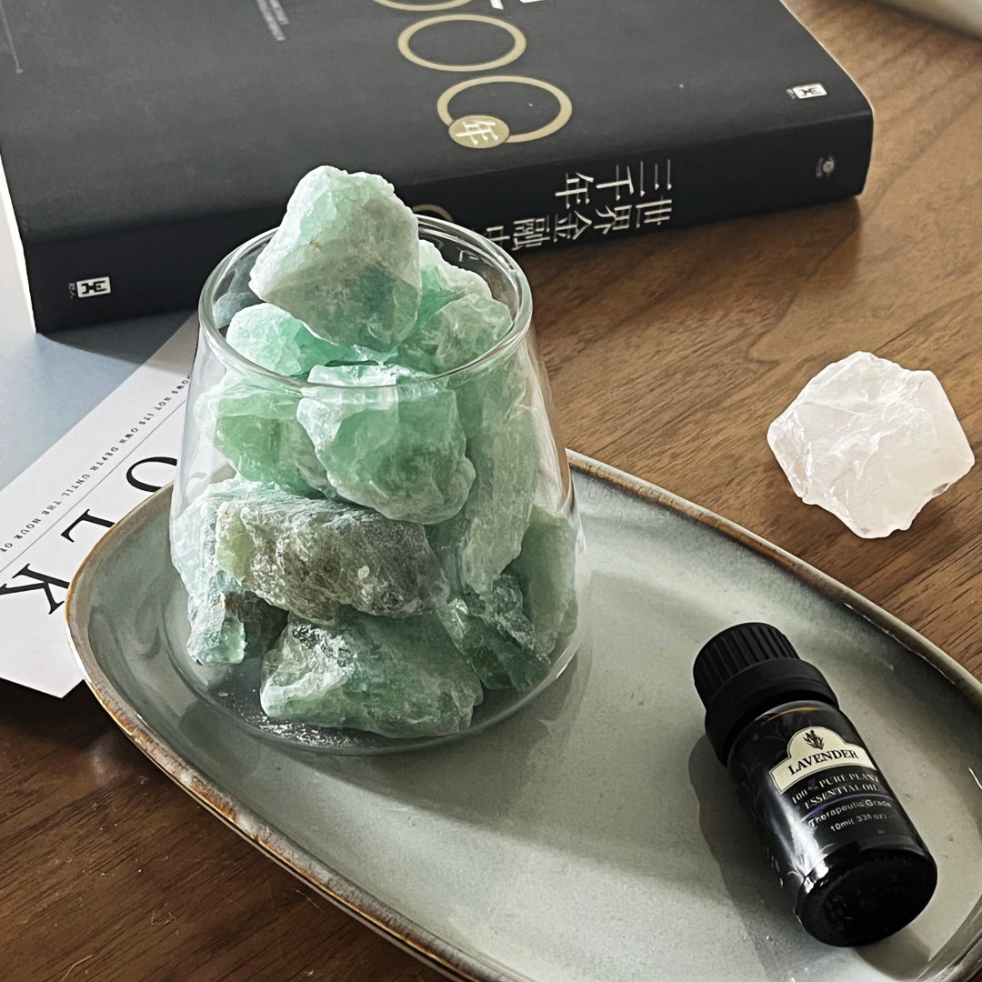 綠螢石｜富士山晶礦杯
