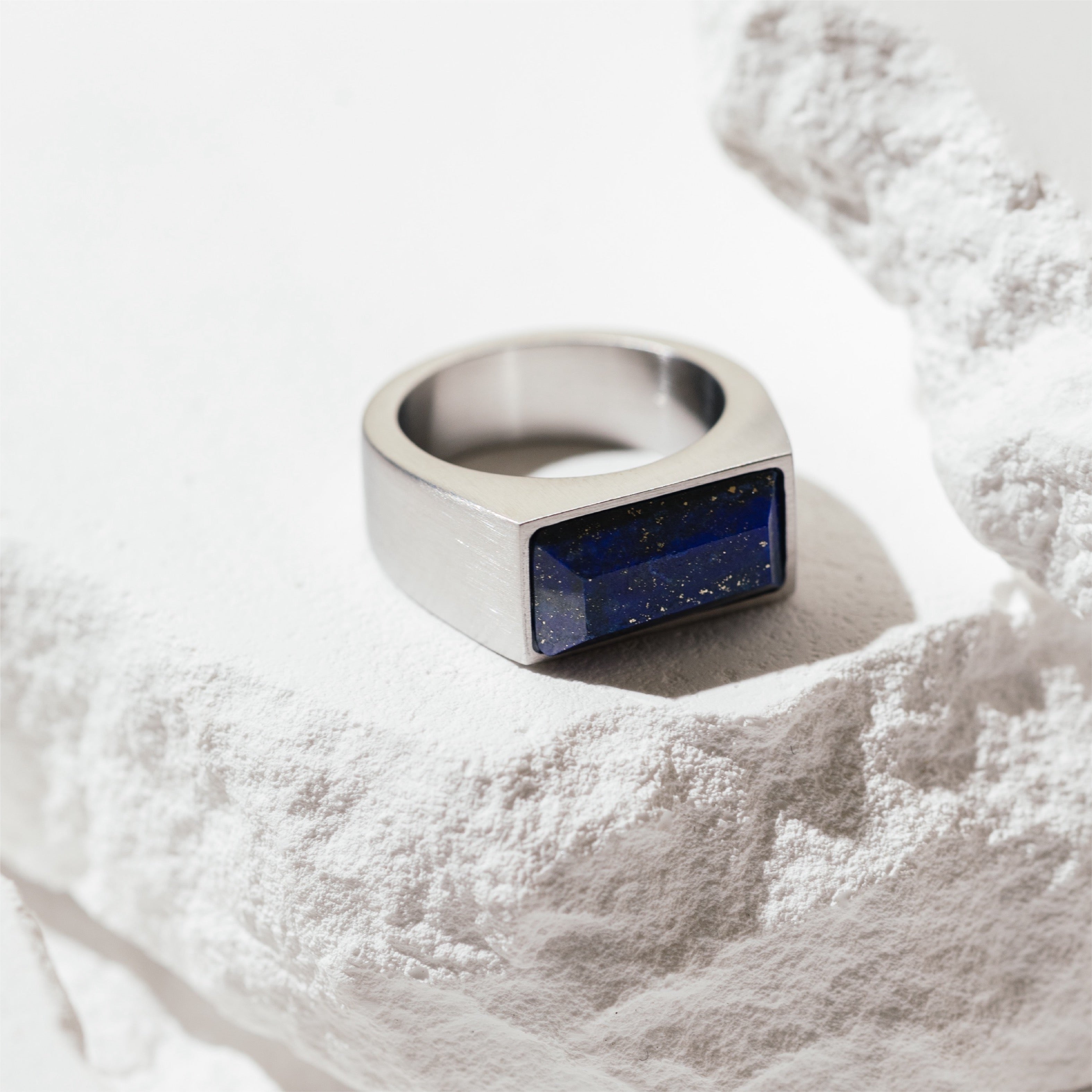 Nouvelle｜BULLION｜青金石戒指（鋼色）