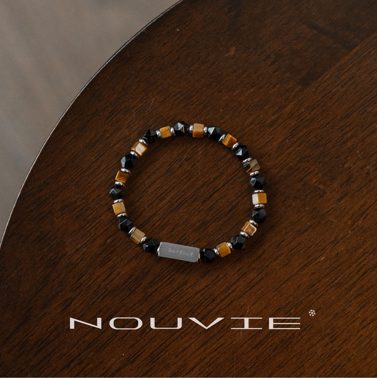 EDGE ORDER · 地層｜Strata 黑曜石 。虎眼石