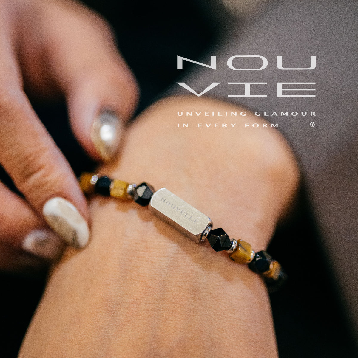 EDGE ORDER · 地層｜Strata 黑曜石 。虎眼石